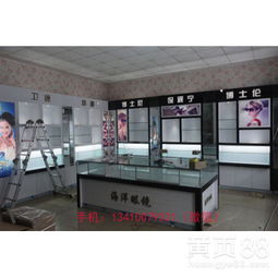 【深圳眼镜展柜指定工厂/大明眼镜展柜/钢琴烤漆矮柜|专业灯箱背柜】-