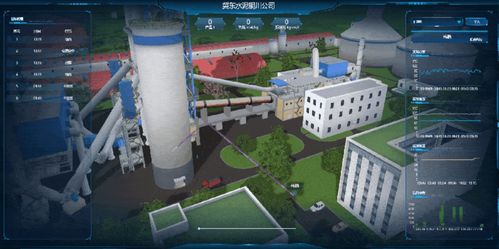 南京凯盛携手图扑共建智慧水泥工厂